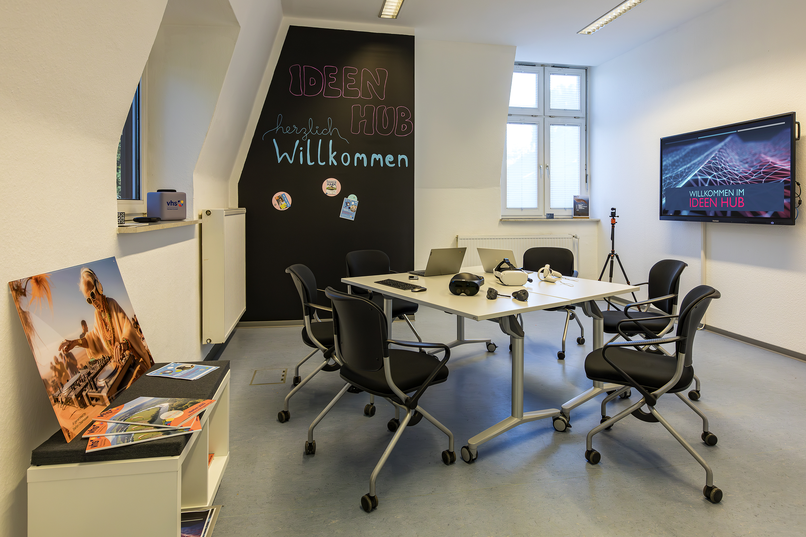 Kreativer Raum im IdeenHub